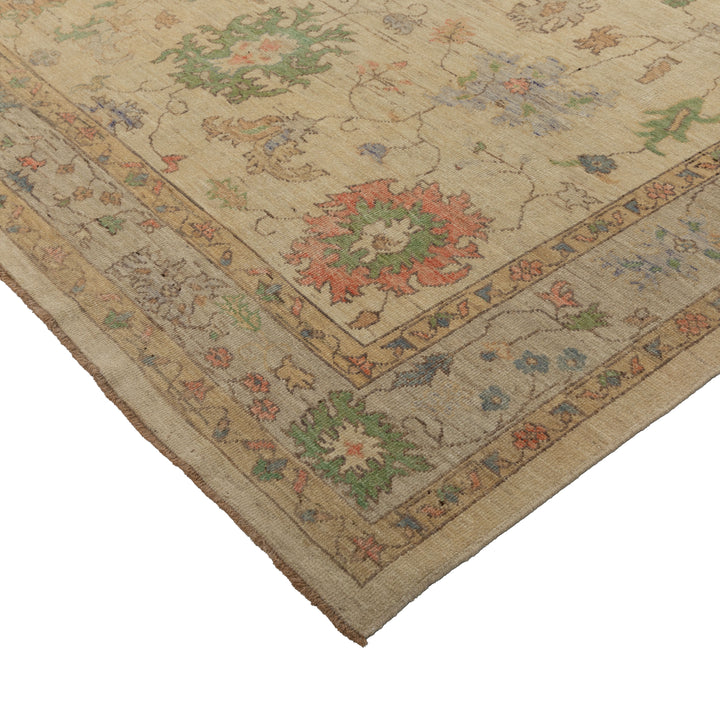 Zameen Patterned Modern Wool Rug - 9'3" x 12' Default Title