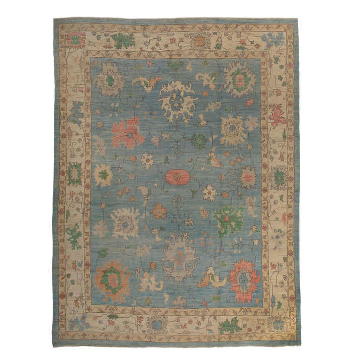 Zameen Patterned Modern Wool Rug - 11'8" x 15'3" Default Title