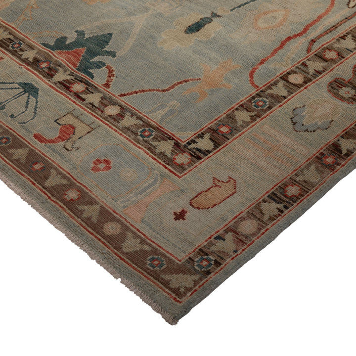Zameen Patterned Modern Wool Rug - 5'4" x 7'10" Default Title
