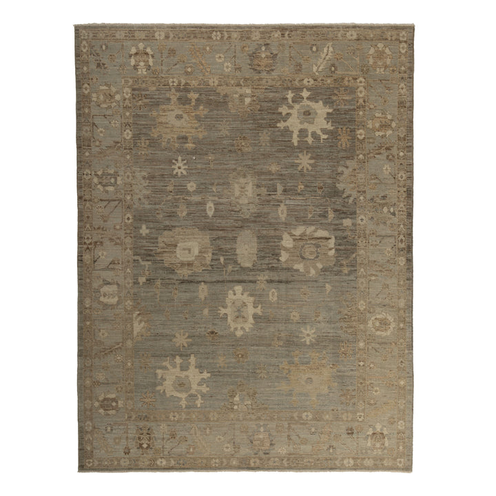 Zameen Patterned Modern Wool Rug - 7'8" x 9'7" Default Title