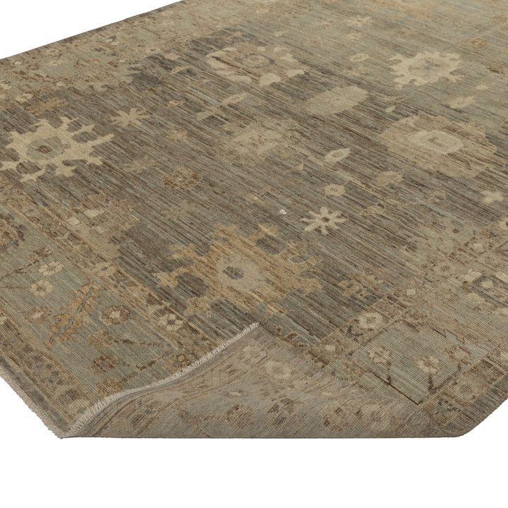 Zameen Patterned Modern Wool Rug - 7'8" x 9'7" Default Title