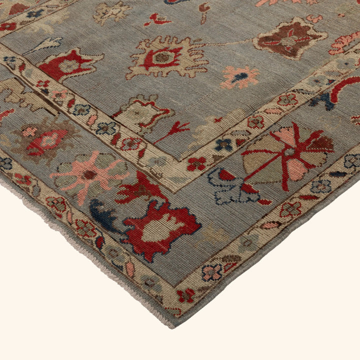 Zameen Patterned Modern Wool Rug - 5'4" x 8'1" Default Title