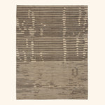 Zameen Patterned Modern Wool Rug - 10' x 13'7" Default Title