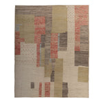 Zameen Patterned Modern Wool Rug - 10'9" x 13'4" Default Title