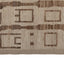 Zameen Patterned Modern Wool Rug - 3' x 13'1"