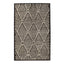 Zameen Patterned Modern Wool Rug - 6'7" x 9'9" Default Title