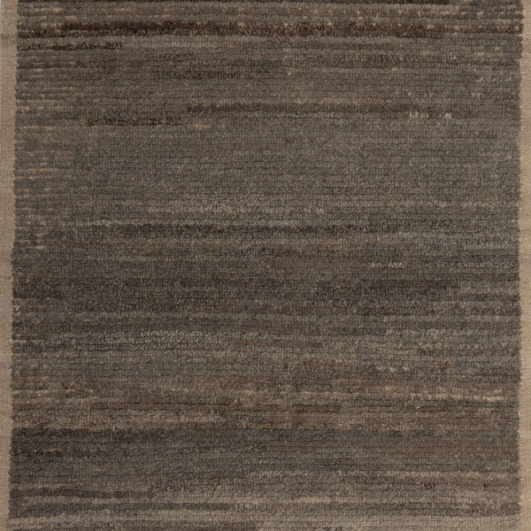 Zameen Patterned Modern Wool Rug - 3'4" x 12'3" Default Title