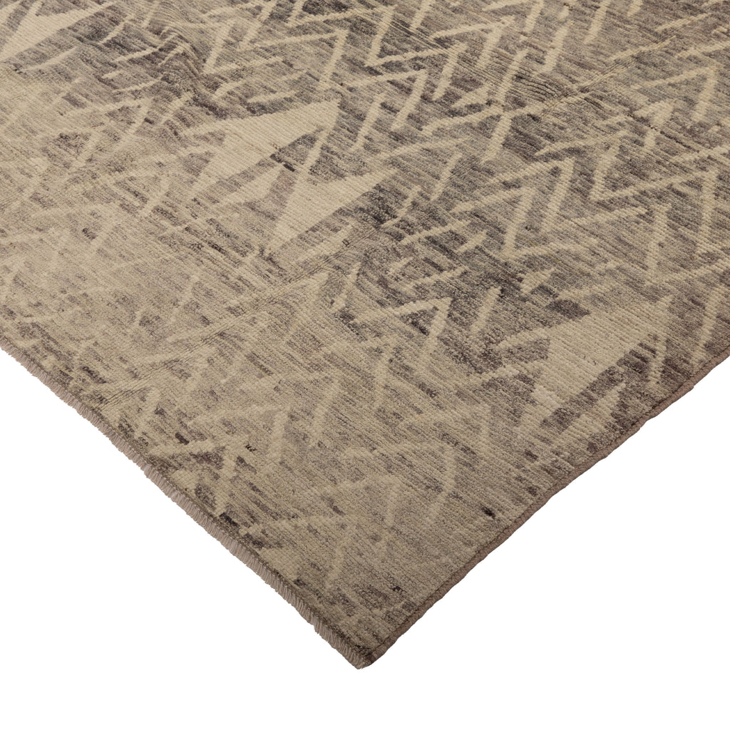 Zameen Patterned Modern Wool Rug - 6'4" x 9'7" Default Title