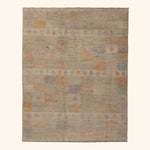 Zameen Patterned Modern Wool Rug - 5'3" x 6'6" Default Title