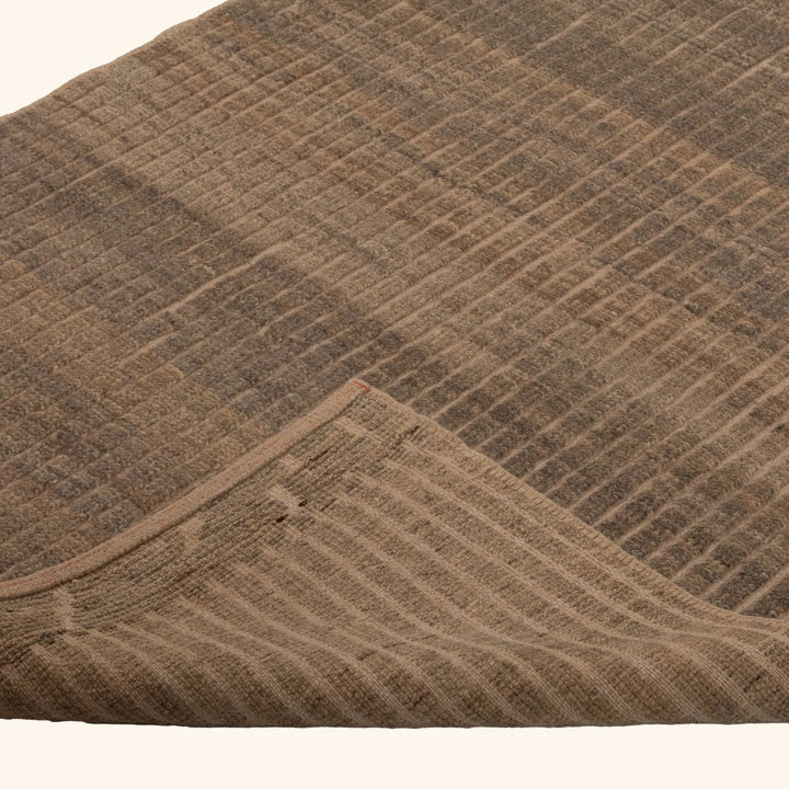 Zameen Patterned Modern Wool Rug - 3'1" x 11'3" Default Title