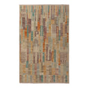 Zameen Patterned Modern Wool Rug - 3'10" x 5'11" Default Title