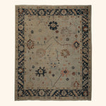 Zameen Patterned Modern Wool Rug - 8'7" x 10'2" Default Title