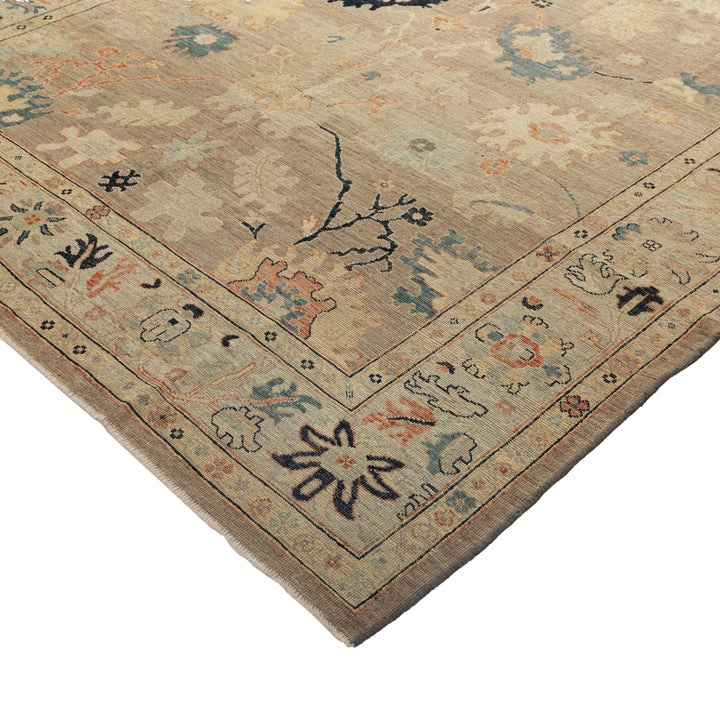 Zameen Patterned Modern Wool Rug - 8'4" x 9'10" Default Title