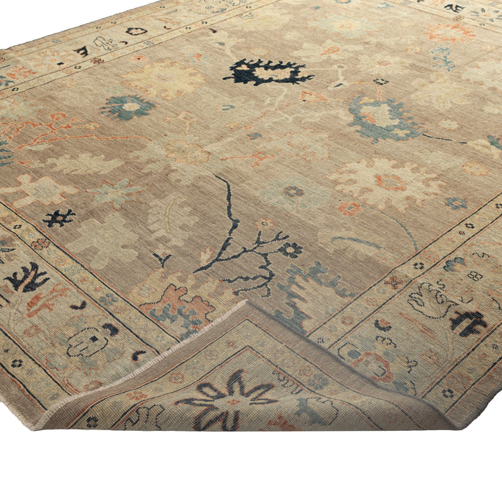 Zameen Patterned Modern Wool Rug - 8'4" x 9'10" Default Title