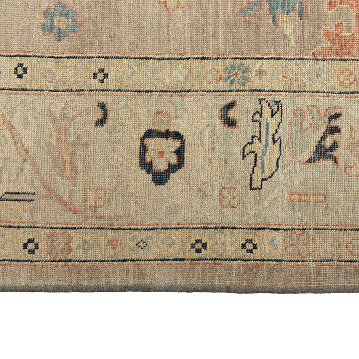 Zameen Patterned Modern Wool Rug - 8'4" x 9'10" Default Title