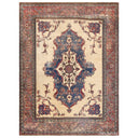 Cream & Red Khorassan Persian Rug - 10' x 13'6"