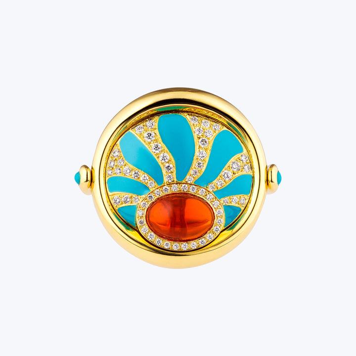 4 Element Fire Flip Ring Default Title