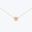 Evo Pink Sapphire Necklace Default Title