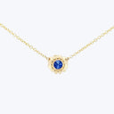 Evo Blue Sapphire Necklace Default Title