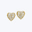 Pierce Your Heart Diamond Studs Default Title