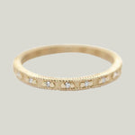 Ribbed Tiny Eternity Band Default Title