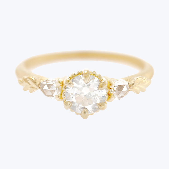 Wood Nymph Ivy 3-Stone Engagement Ring Default Title