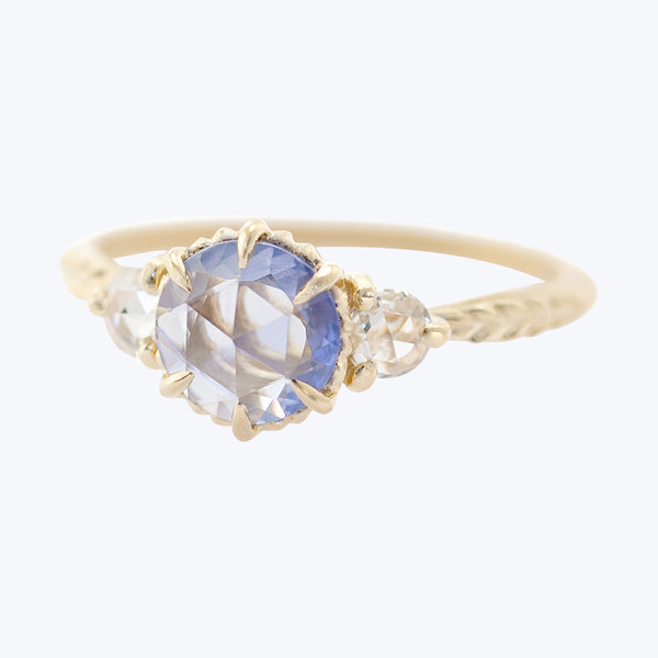 Evergreen 3-Stone Sapphire Engagement Ring Default Title