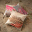 Plume Ombre Smolder Eco Suede Pillow, Scarlet Default Title