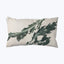 Forest Malachite Lumbar Eco Suede Pillow