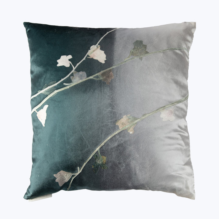 Ombre Orchid Pillow, Malachite