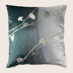 Ombre Orchid Malachite Pillow
