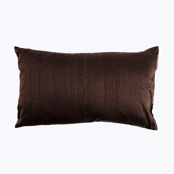Monarch Ombre Kohl on Cobble Lumbar Pillow