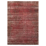 Red Nu Vibrant Modern Silk Rug - 8' x 10' Default Title