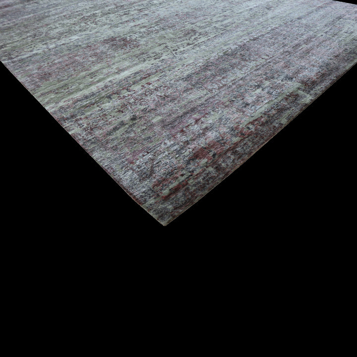 Multicolored Nu Vibrant Silk Rug - 10'1" x 13'11" Default Title