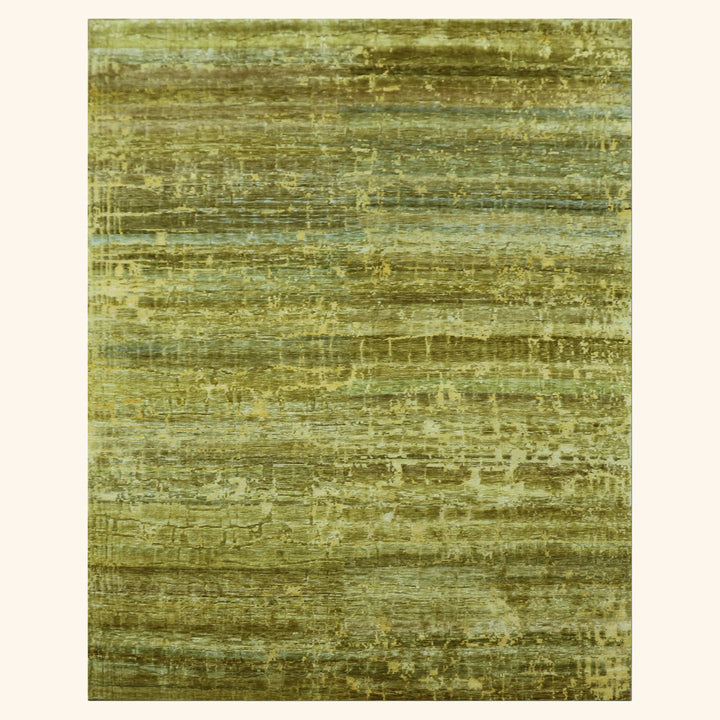 Abstract textured pattern in green and yellow gradient, weathered effect.