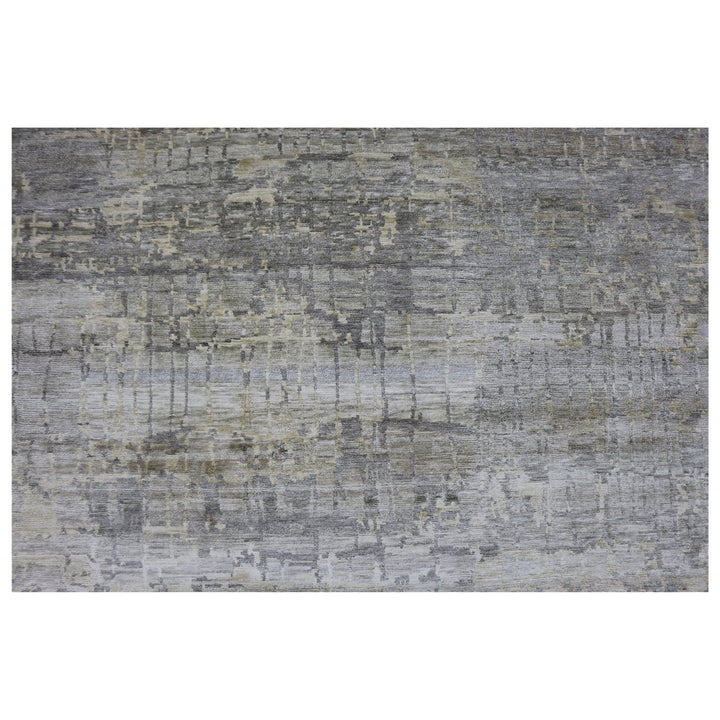 Grey Nu Vibrant Silk Rug - 8'11" x 11'10" Default Title