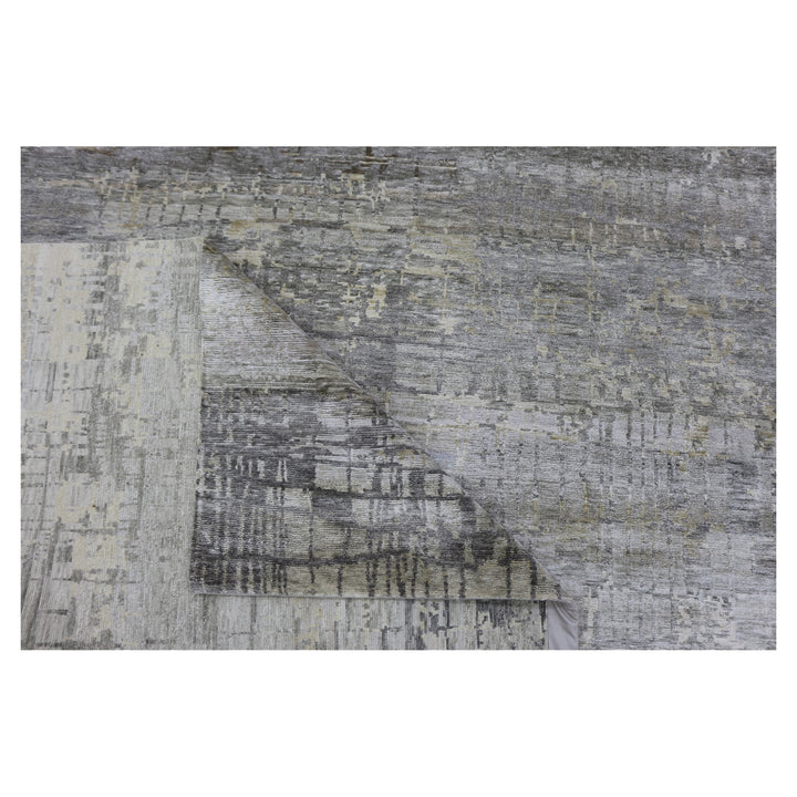 Grey Nu Vibrant Silk Rug - 8'11" x 11'10" Default Title