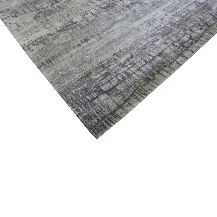 Grey Nu Vibrant Silk Rug - 8'11" x 11'10" Default Title