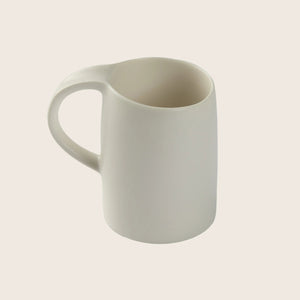 Ripple Mug Glazed White