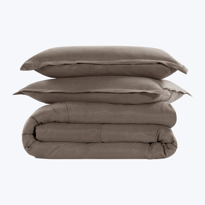 Cupro Linen Bedding Pillow Sham / Standard / Terra