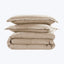 Cupro Linen Bedding Pillow Sham / Standard / Vanilla