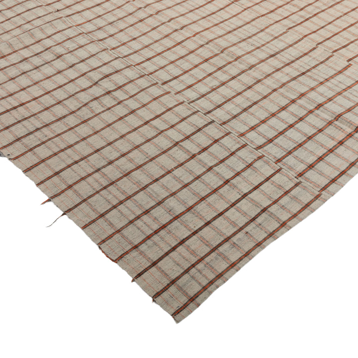 Flatweave Hand-Woven Wool Rug - 5'10" x 9'3" Default Title