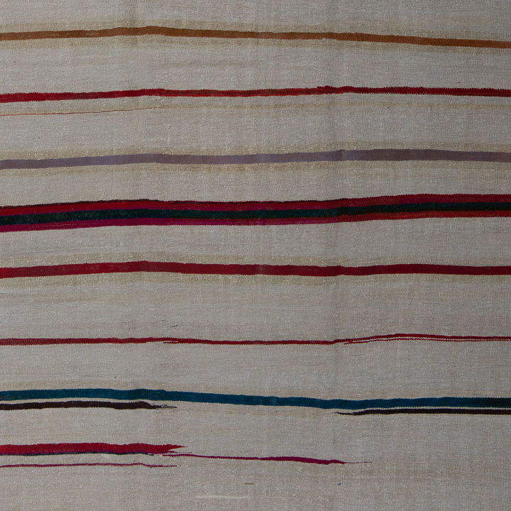 Flatweave Hand-Woven Wool Rug - 6'7" x 11'8" Default Title