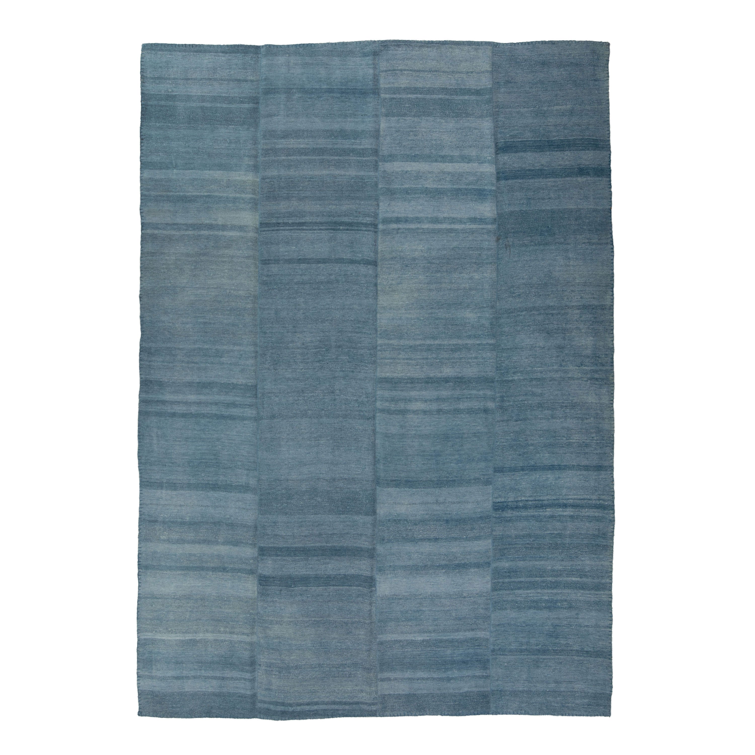 Flatweave Hand-Woven Wool Rug - 9'10" x 14'2" Default Title