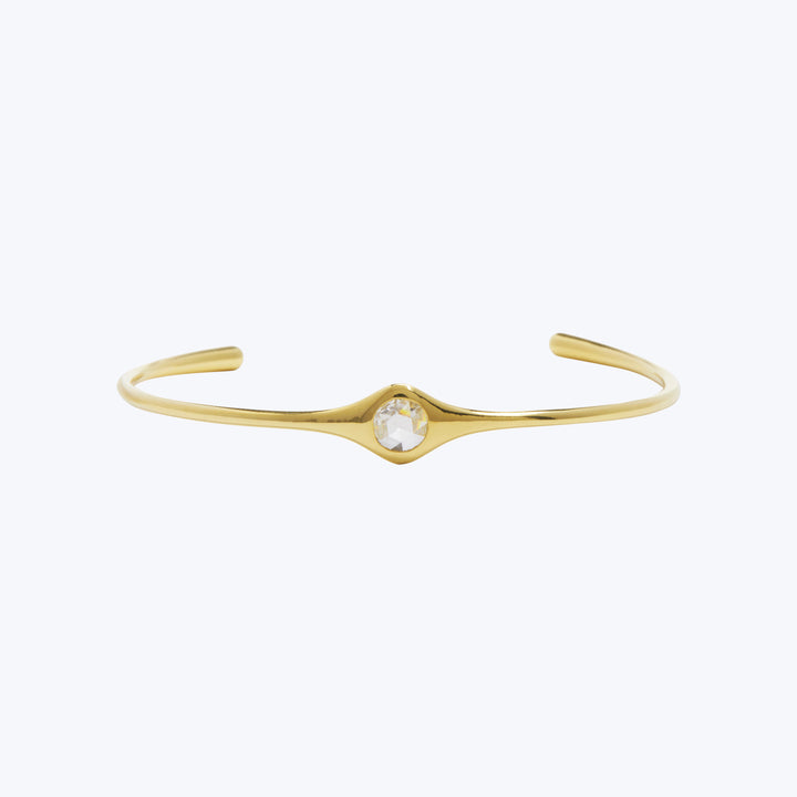 Round Rose Cut Cuff Default Title