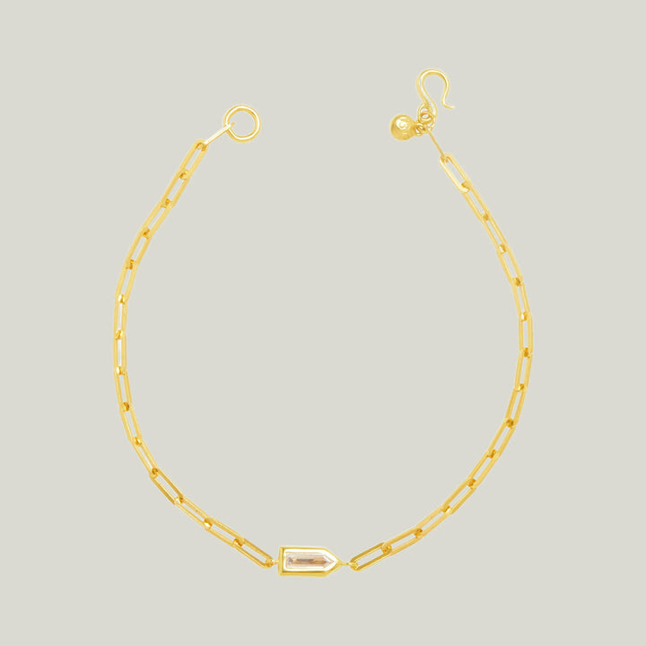 Bullet Diamond Station Chain Bracelet Default Title