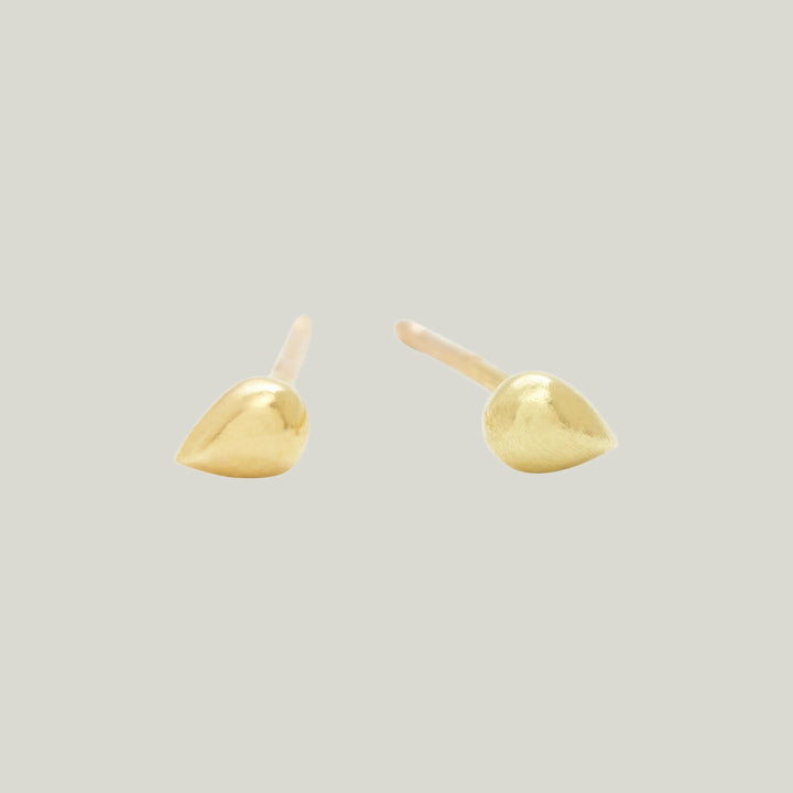Tiny Rain Drop Studs Default Title