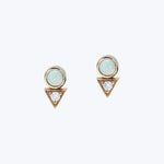 Cleo Evil Eye Opal Lash Studs