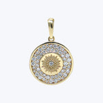 Classique Mini Milly Diamond Medallion Pendant