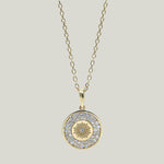 Classique Mini Milly Diamond Medallion Pendant